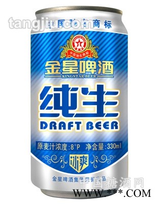 金星纯生啤酒330ml