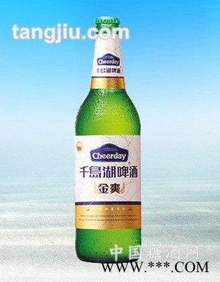 千岛湖啤酒金爽8度580ml