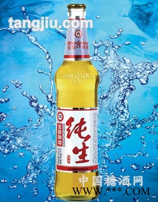 金星啤酒冰爽纯生510ml图1