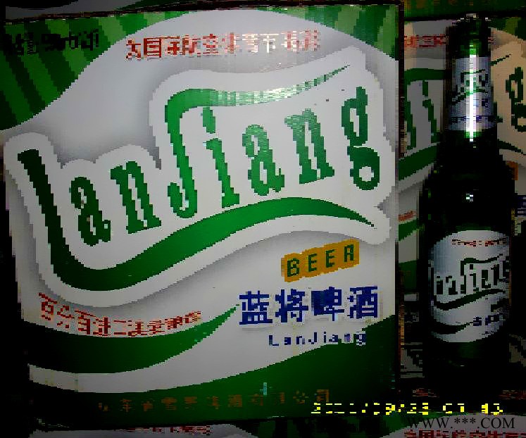 蓝将啤酒箱装