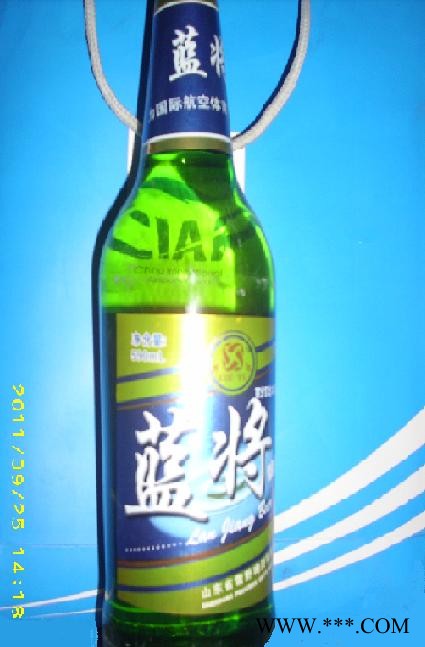 2011蓝将啤酒塑包单瓶