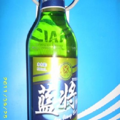 2011蓝将啤酒塑包单瓶
