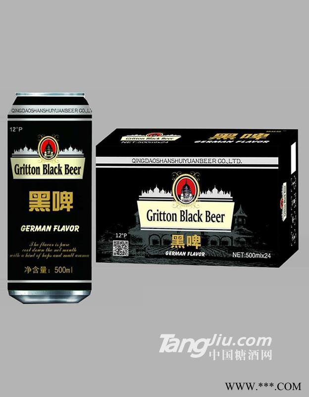 格林顿黑啤酒500ml