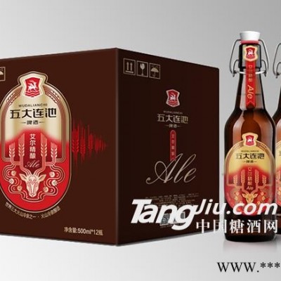 五大连池艾尔精酿啤酒500ml×12