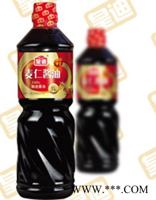 皇迪麦仁酱油1L图1