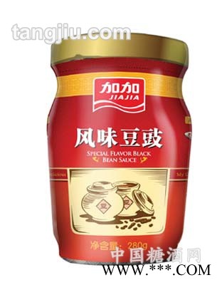 加加风味豆豉280g图1