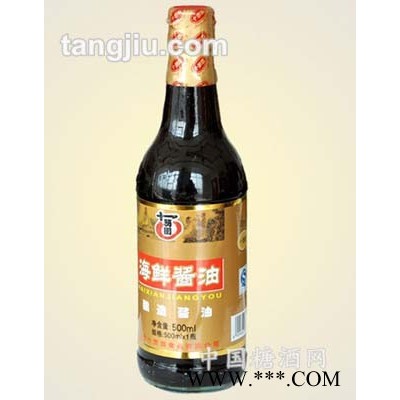 十笏园海鲜酱油500ml瓶装
