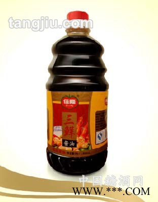 三鲜生抽酱油 800ml图1