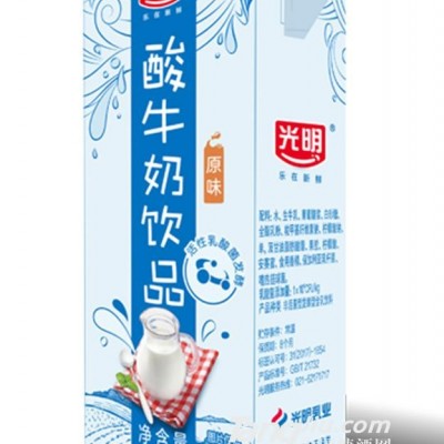 光明酸牛奶饮品190ml