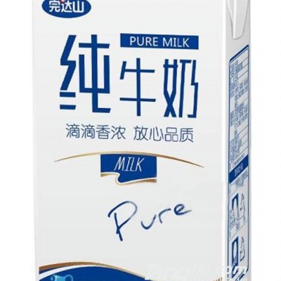 完达山纯牛奶 250ml 利乐包牛奶