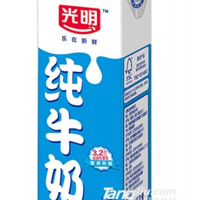 光明纯牛奶250ml