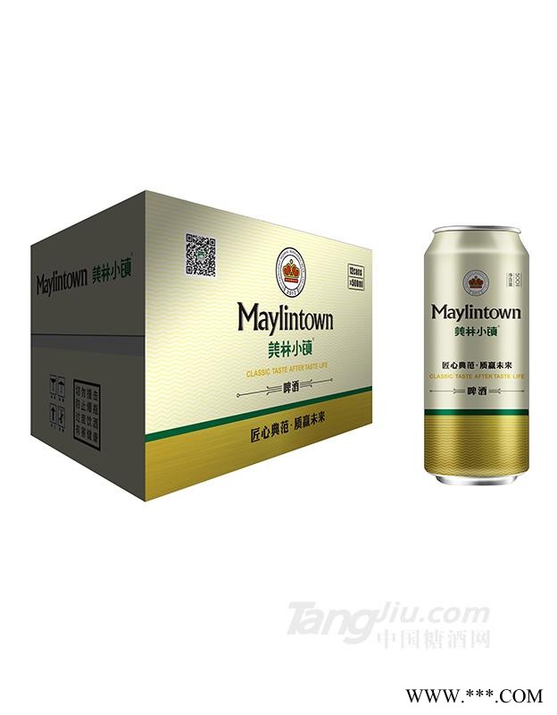 美林小镇8度金罐500ml图1