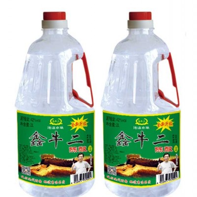 42度鑫牛二陈酿酒2L