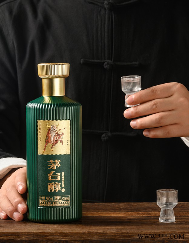 茅台醇邮票文化酒（牛金岁月）（绿瓶） 柔和酱香型【53度 500ml】