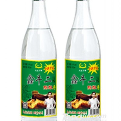 42度鑫牛二陈酿酒500ml