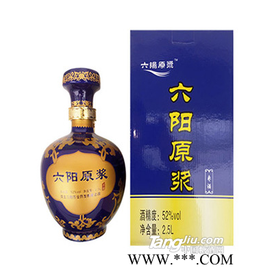 六阳原浆满花蓝2.5L