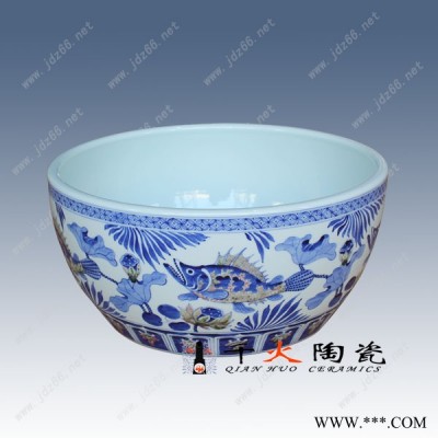 陶瓷大缸生产厂家，园林装饰大缸，陶瓷鱼缸定做