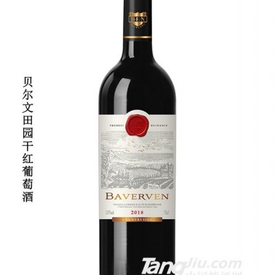 法国贝尔文田园干红葡萄酒