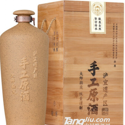 泸宜遵固态手工原酒1.5L