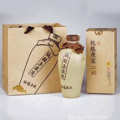 纯粮原浆酒瓶