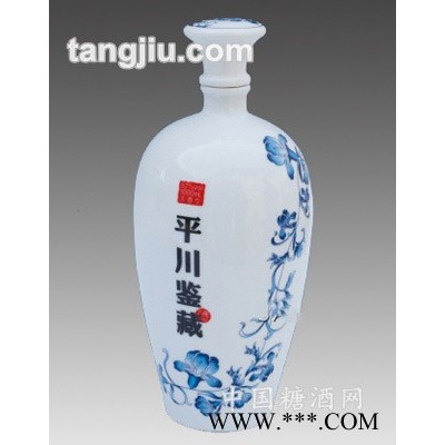 景德镇青花瓷陶瓷酒瓶22
