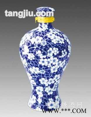 景德镇青花瓷陶瓷酒瓶8