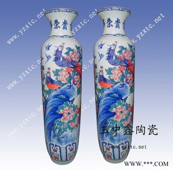 大陶瓷花瓶 规格定制 色彩齐全图1