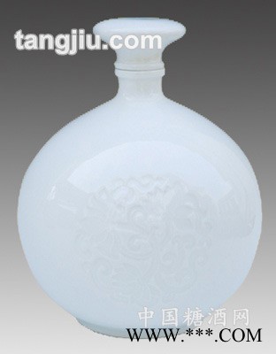 色彩釉景德镇陶瓷酒瓶26图1
