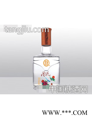 金鹏高白料玻璃瓶国花JP图1