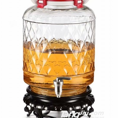 太极 15升钻石玻璃储酿器