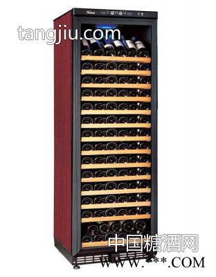 单温恒温酒柜(红色)-九福电器图1