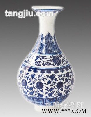 景德镇青花瓷陶瓷酒瓶1