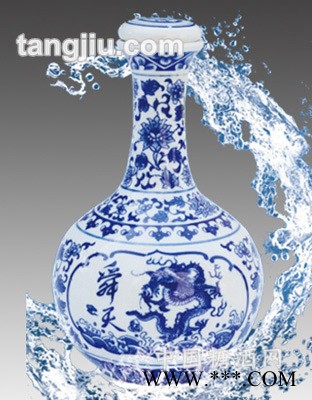 景德镇青花瓷陶瓷酒瓶7