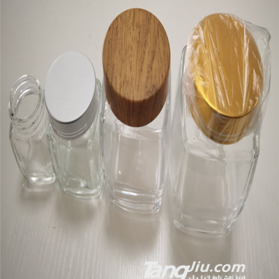 徐州玻璃瓶厂家供应高白料玻璃蜂蜜瓶