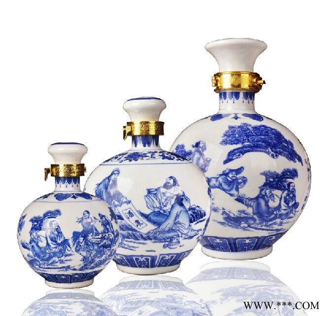 景德镇陶瓷酒瓶批发厂家图1