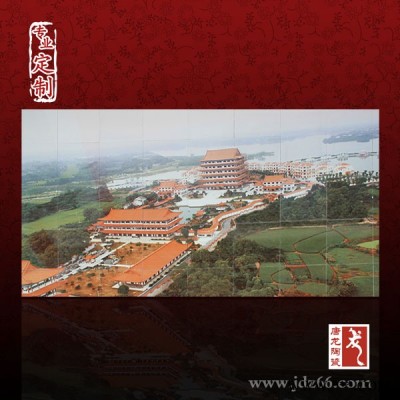 长久保存耐用背景墙壁画，景德镇陶瓷壁画定制厂家
