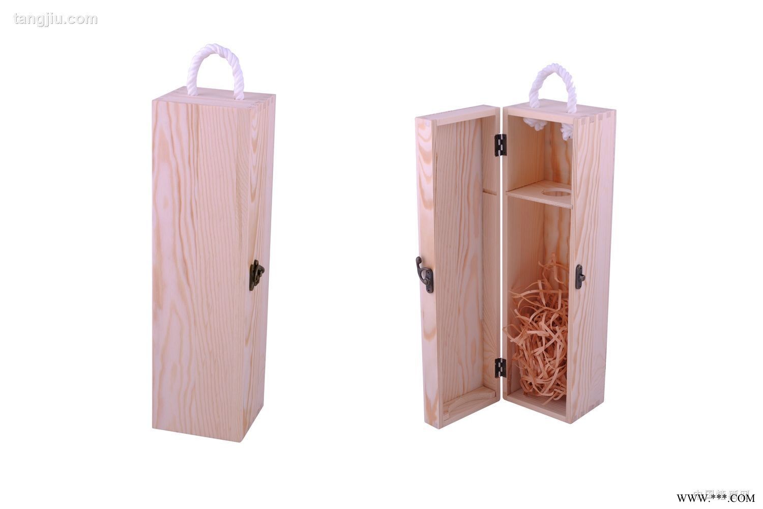 翻盖式单支装 松木盒
