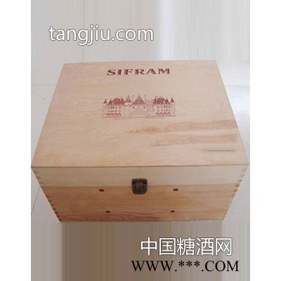 松木酒盒红酒盒