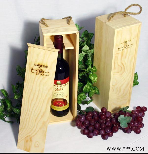 兴化高端木制单只高光红酒盒