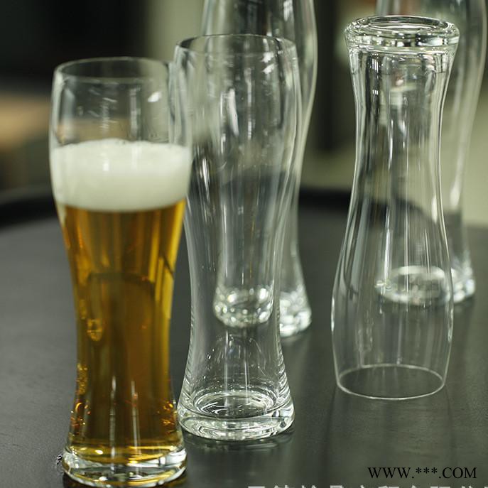 厂家批发小麦啤酒杯650ml 酒吧用透明玻璃啤酒鸡尾酒杯子酒杯批发