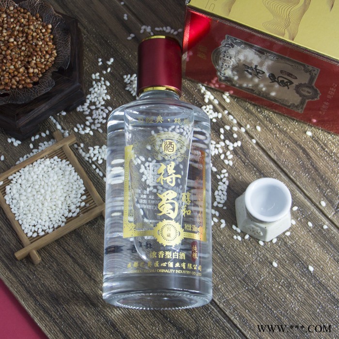 得蜀醇和纯粮食浓香型白酒52度老酒单瓶500ml送礼醒酒快川酒厂家整箱6瓶批发图5