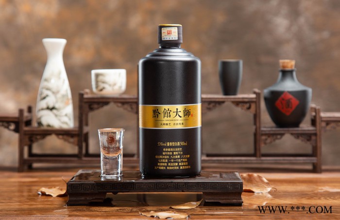 茅台镇酱香型白酒 黔馆大师 酱香好酒 茅台镇陈酿 各种酱酒 定制酒 6*500ML图4