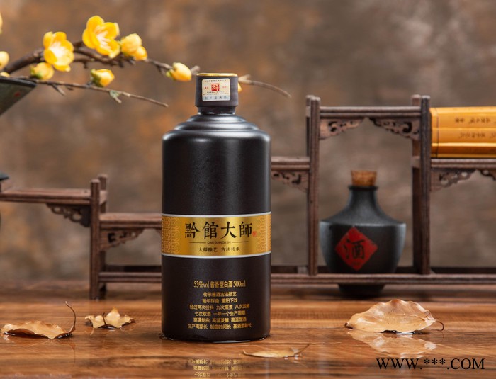 茅台镇酱香型白酒 黔馆大师 酱香好酒 茅台镇陈酿 各种酱酒 定制酒 6*500ML图2
