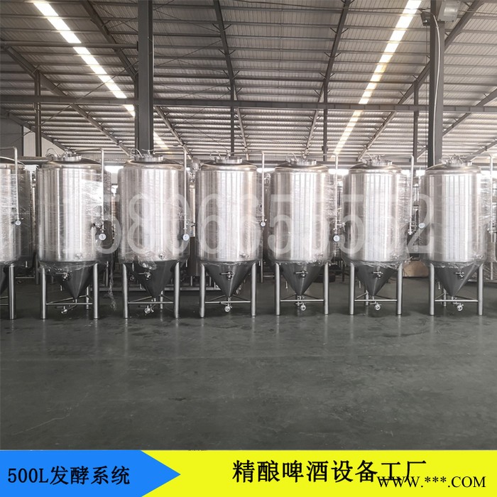正麦1000升啤酒精酿设备发酵罐 不锈钢酿酒设备 家庭小型酿酒设备 成套酿酒设备图3