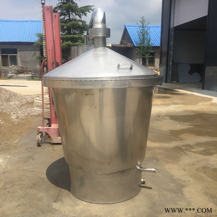 小型翻转式酿酒锅家用新款节能省力酿酒设备 不锈钢全套白酒酿酒设备图2