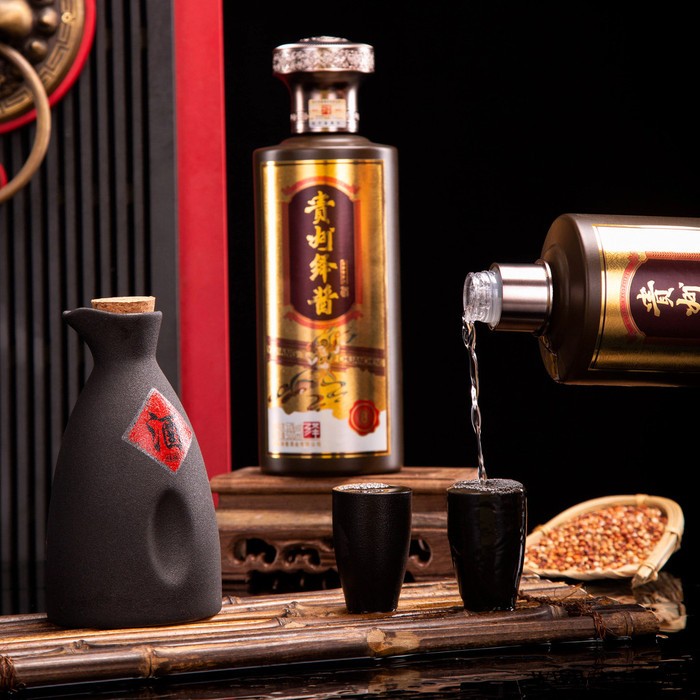 茅台镇酱香型白酒 茅台镇陈酿酒 口粮酒 贵州绎酱 6*500ML 欢迎咨询图4