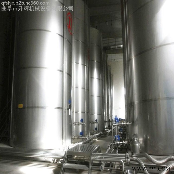 发酵设备不锈钢发酵罐 果酒储罐 白酒罐酒厂定制20吨储酒罐厂家批发图2