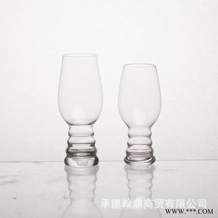 人工吹制透明玻璃酒杯水晶玻璃收腰果汁啤酒杯厂家 啤酒杯批发 酒吧KTV500ml图4