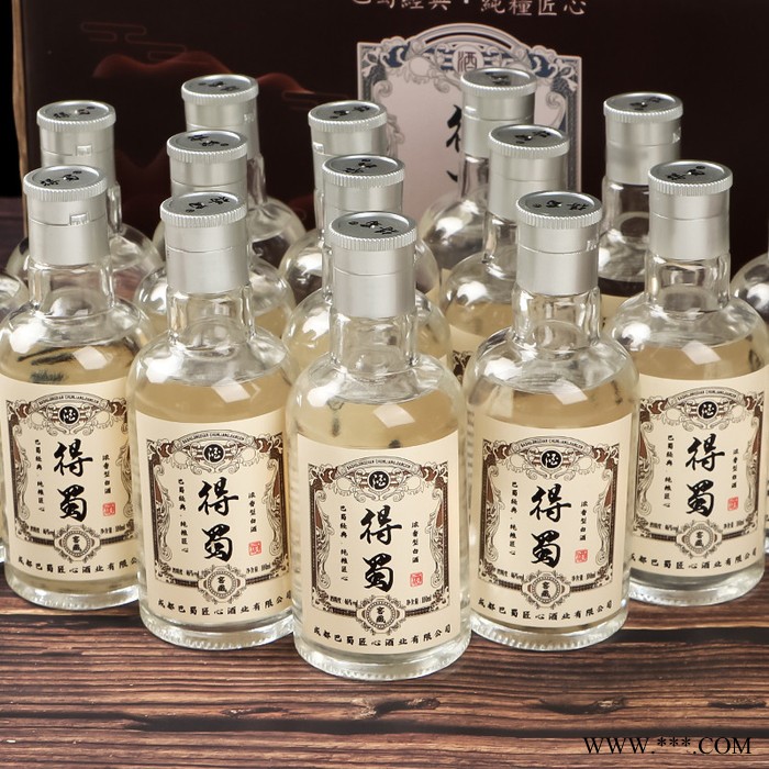 得蜀纯粮食浓香型白酒诚邀代理加盟小瓶酒100ml整件24瓶图6