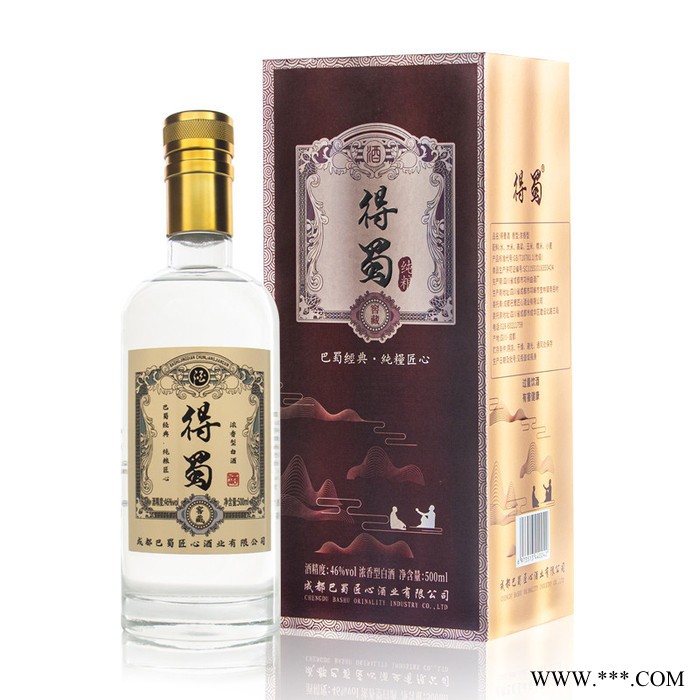 得蜀柔和浓香型纯粮食白酒厂家送礼500ml整箱6瓶批发全国招商图4